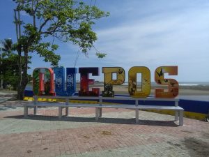 Photographic Sign in Quepos, Costa Rica